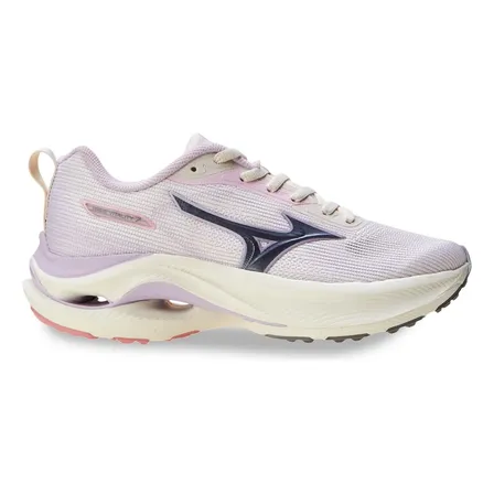 Tênis De Corrida Feminino Wave Vitality 7 Mizuno Bege Lisa 37 Br
