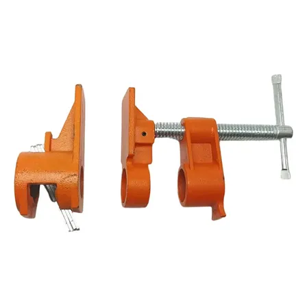 Grampo Sargento Para Tubos 3/4 Pipe Clamp Ajustável Para Marcenaria