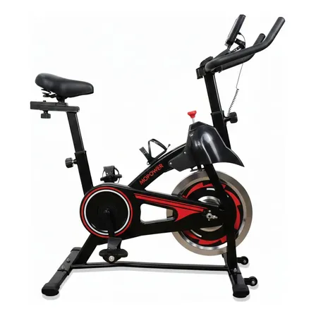 Bicicleta Ergométrica Spinning Fitness Academia 13kg Inércia Preto