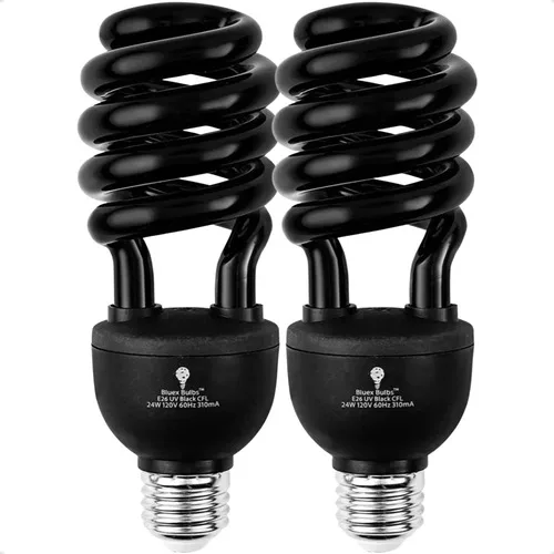 Kit 2 Lâmpada Fluorescente 36w - Luz Negra - Efeito Neon Marca Ex Decor