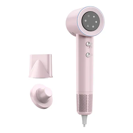 Secador De Cabelo Gokoco De Alta Velocidade 110v Cor Rosa