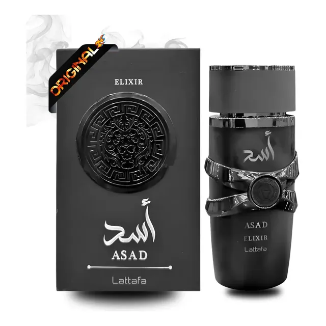 Perfume Asad Elixir 100ml Eau De Parfum Original Edp Lançamento 2026 Original C/ Nf