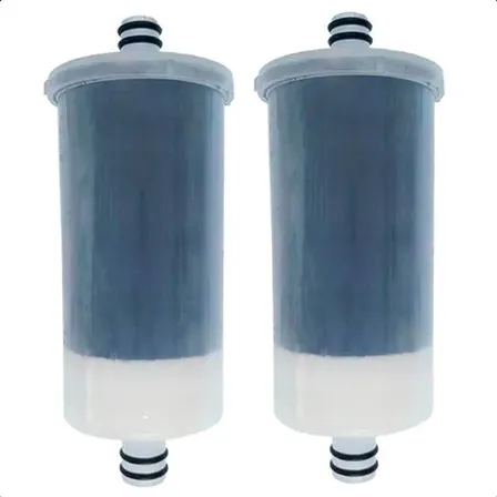 Kit 2 Refil Filtro Para Torneira Com Filtro Bancada Parede Transparente