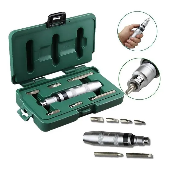 Jogo Chave Fenda/phillips Impacto C/ 8 Pças Sata St09602sj