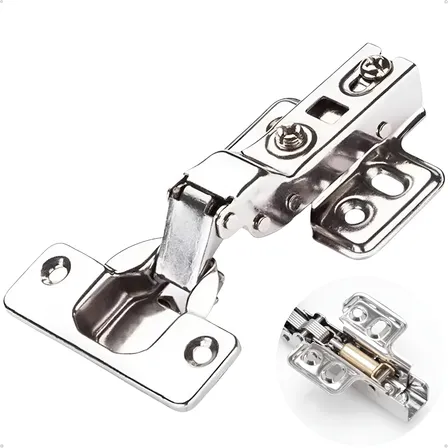 Kit 10 Dobradiças Curva Amortecedor Porta Armário 35mm