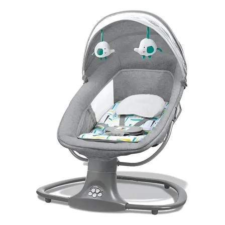 Cadeira Descanso Bebê Automática C/ Bluetooth E Fonte Bivolt