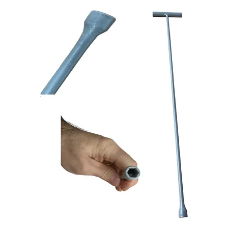 Chave Canhão T 10mm Longa 62cm Parafuso Agitador Lavadora