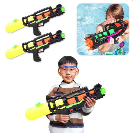 Kit 2 Arminha Lança Água Infantil Grande Potente Water Gun