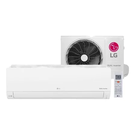 Ar Condicionado Lg Dual Inverter Compact +ia 12000 Btus Frio Branco 220v
