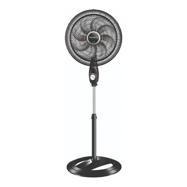 Ventilador De Coluna 3 Velocidades Vtx40c8p Mondial 110v 40 Cm Preto 127v Prata Polipropileno 8