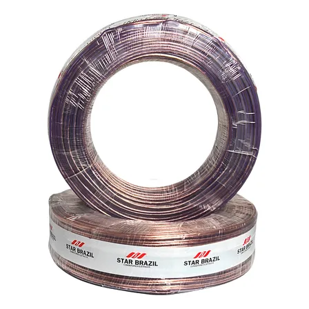 Fio Bicolor Paralelo 100 Metros Cristal Polarizado 2x0.75mm