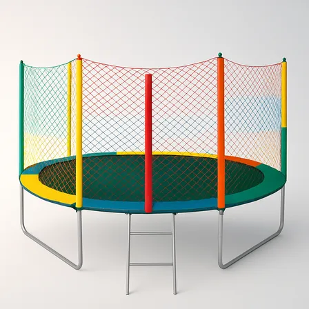 Cama Elástica Pula Pula 2,44 Alta Resistência 270 Kg Preto Colorido