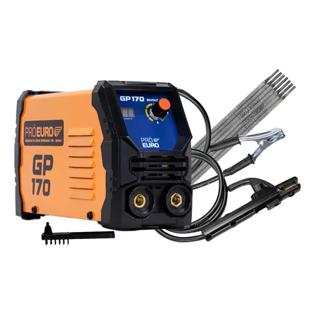 Solda Inversora 170a Bivolt + 250g Eletrodo Pró Euro