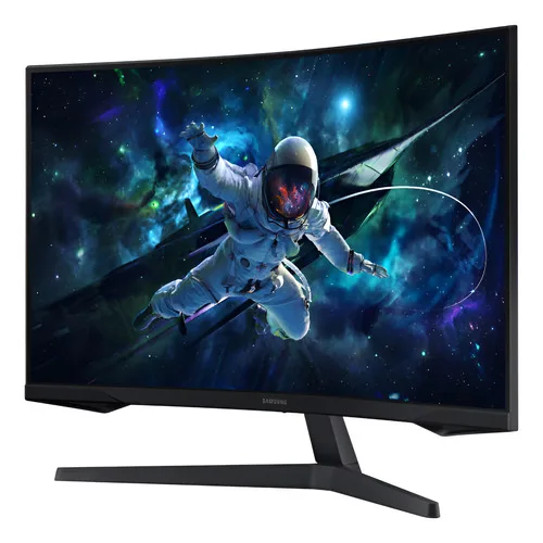 Monitor Gamer Samsung Odyssey G5, 32 Qhd 165hz 1ms Ls32cg552 Preto