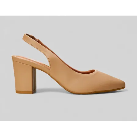 Sapato Scarpin Feminino Com Salto Bloco Vizzano