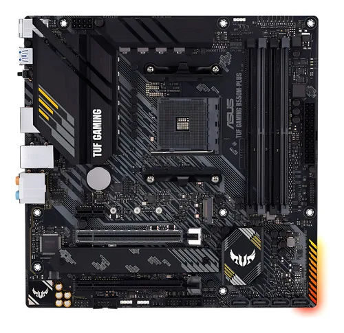 Placa Mãe Amd B550m Asus Tuf Gaming Plus Am4 4x Ddr4 Preto