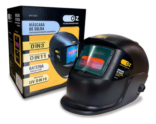 Mascara De Solda Auto Escurecimento Profissional Oz