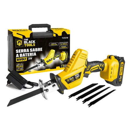 Serra Sabre Elétrica A Bateria 21v Profissional Bivolt