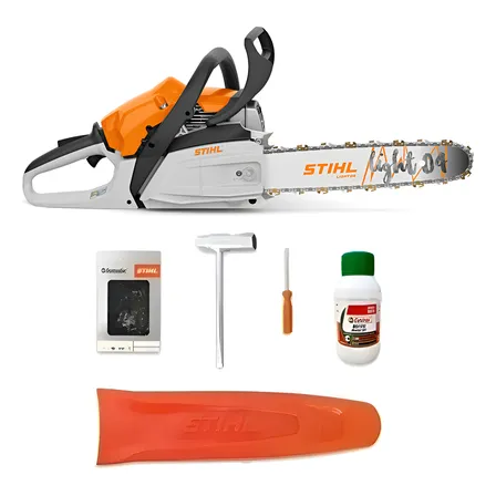 Motosserra Gasolina Stihl Ms 182 Cor Laranja 2.2cv + Óleo 2t
