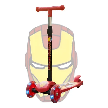 Patinete Skatenet Infantil 3 Rodas Led 2 A 4 Anos Ate 30kg