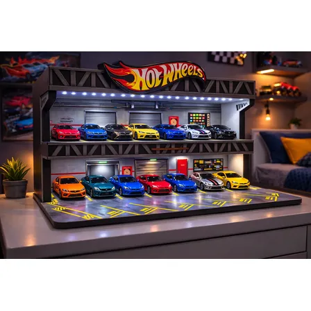 Expositor Mdf Para Miniaturas Hot Wheels Brinquedo