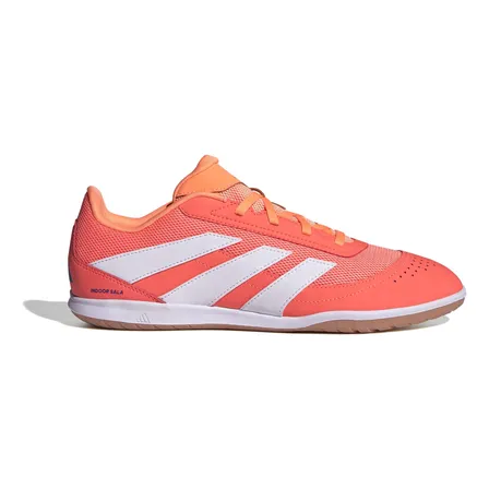 Chuteira Futsal Masculina Predator Club adidas Signal Coral 42