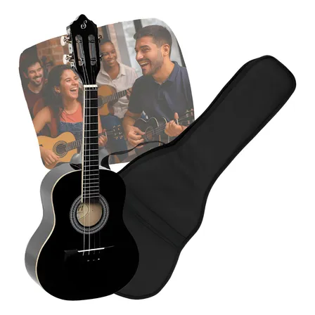 Cavaco Giannini Acústico Cs14 Capa Reforçada E Garantia Preto