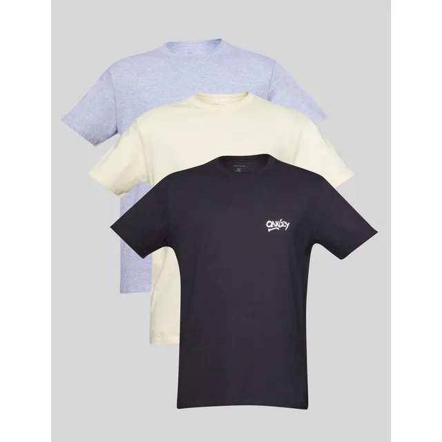 Kit 3 Camisetas Masculina Oakley Logo Grafitti