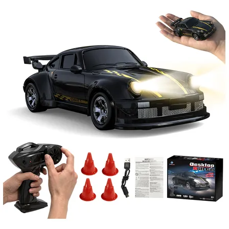 Mini Carrinho Controle Remoto 1:64 4x4 Drift Rc Carro Menino