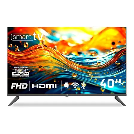 Smart Tv Hq 40 Full Hd Android 12 Slim Hqs40nkhm
