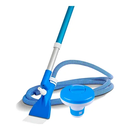Aspirador Piscinas Inflaveis Venturi + Mini Flutuador Netuno Azul