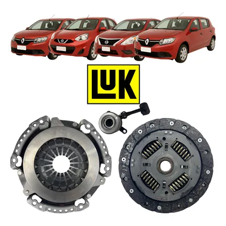 Kit Embreagem Sandero Logan March Versa 1.0 12v Com Atuador