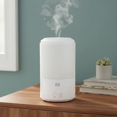 Umidificador De Ar Bivolt Ultrassônico 3l Antialérgico Branco 127/220v