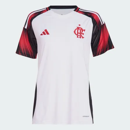 Camisa Do Flamengo Feminina Ii Cr 25 Adidas