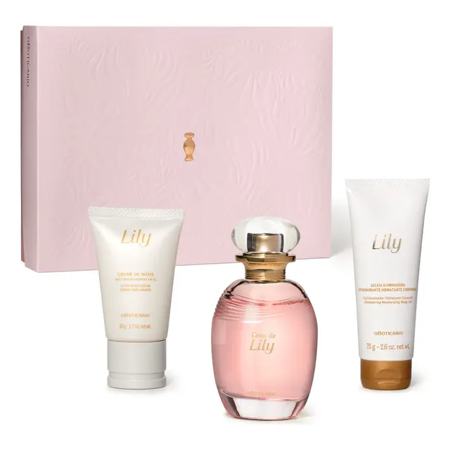 O Boticário Kit Presente Lily Soleil (3 Itens)