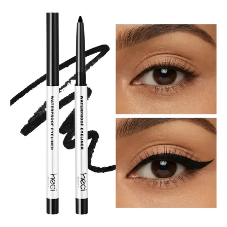 Lápis Delineador De Olhos Em Gel Pigmentação Intensa A Pr Preto Fosco