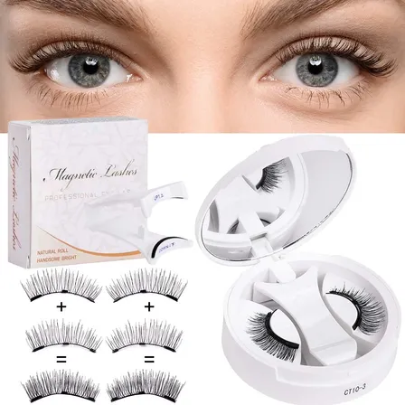 Kit De Clips Magnéticos Para Pestanas Postizas Ct10-3