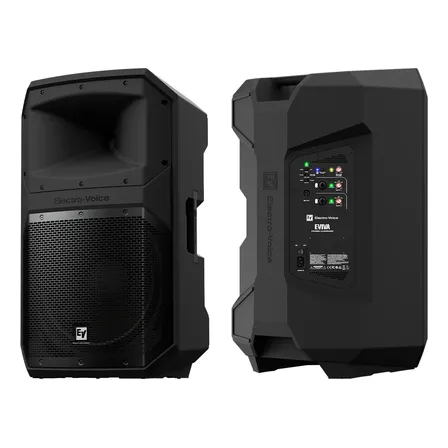 Caixa Ev Eviva 15p 1000w Ativo Melhor Que Max 10 12 15 Preto Preto 127/220v