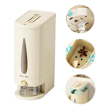 Pote Arroz 10kg Vedação Hermética Com Copo Medidor