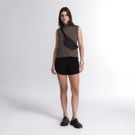 Shorts Boxy Inlounge Feminino Insider Preto M