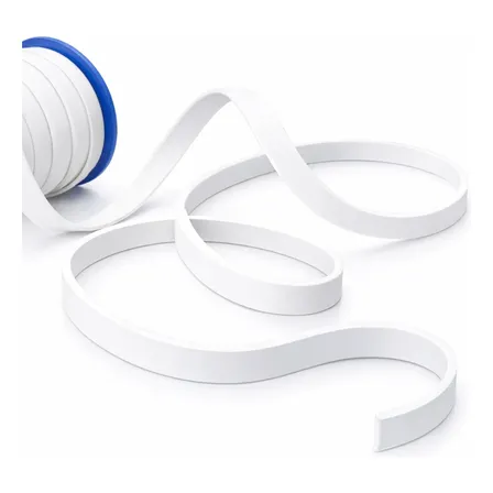 Fita Junta Ptfe Expandido Auto Adesiva 20mm X 7,0mm X 3m