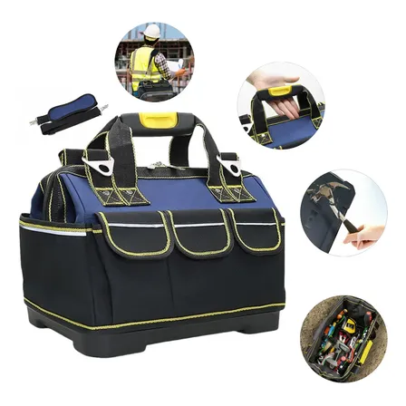 Maleta Ferramentas Fundo Reforçado 23 Polegadas Impermeável