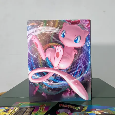 Pasta Pokémon Tcg 240 Cartas 30 Páginas Mew 2026