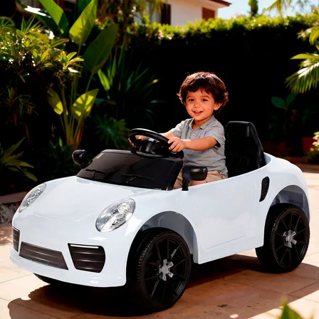 Carrinho Elétrico Infantil Com Controle Remoto Porsche 12v