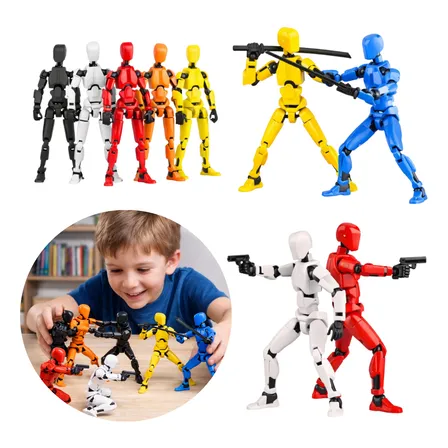 Boneco Articulado Dummy 13 Completo Com Acessórios Completo