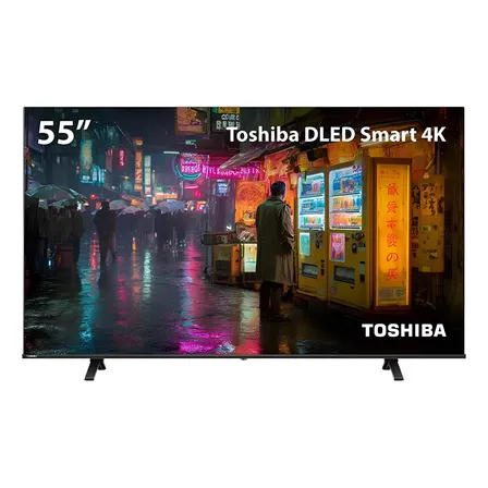 Smart Tv Dled 55 4k Toshiba 55c350ns Vidaa 3 Hdmi Usb Wi-fi