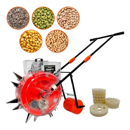 Plantadeira Adubadeira Manual De Empurrar Diversas Sementes