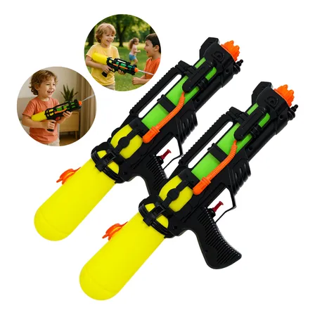 Kit 2 Armas Lança Água De Brinquedo Grande Potente Praia