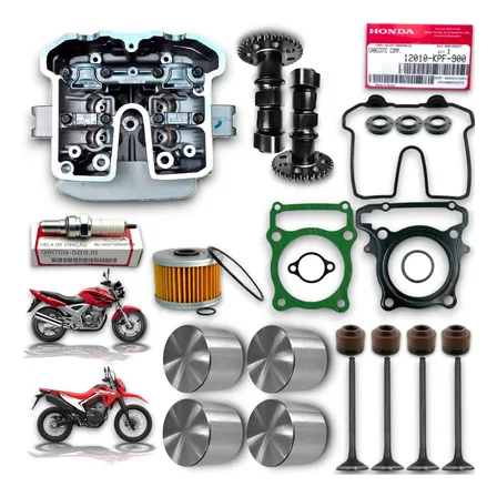 Kit Cabeçote Tornado Twister 2001 A 2008 Original Honda