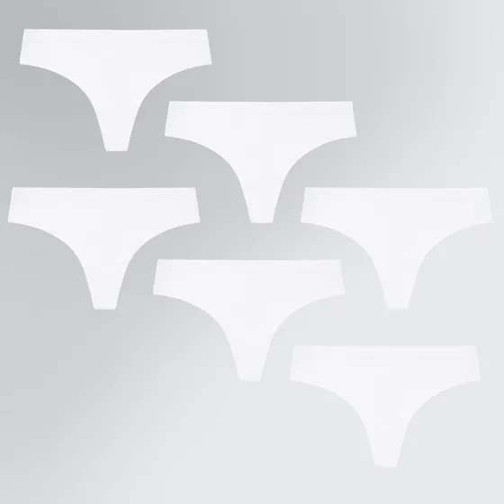 Kit 6 Calcinhas Fio Minimal Corte A Laser Feminino Insider